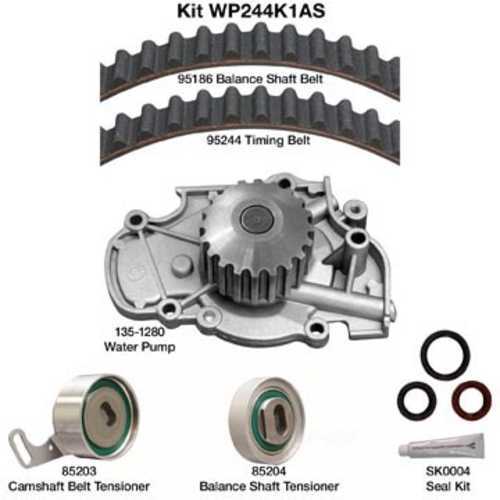 DAYCO PRODUCTS LLC - Engine Timing Belt Kit w/Water Pump & Seals - DAY - wp244k1as