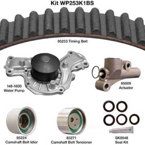DAYCO PRODUCTS LLC - Engine Timing Belt Kit w/Water Pump & Seals - DAY - wp253k1bs