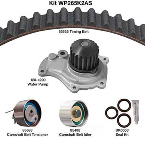 DAYCO PRODUCTS LLC - Engine Timing Belt Kit w/Water Pump & Seals - DAY - wp265k2as