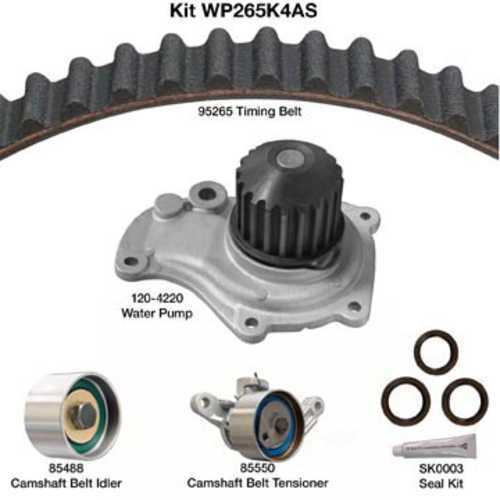 DAYCO PRODUCTS LLC - Engine Timing Belt Kit w/Water Pump & Seals - DAY - wp265k4as