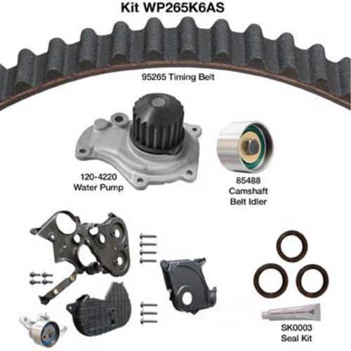 DAYCO PRODUCTS LLC - Engine Timing Belt Kit w/Water Pump & Seals - DAY - wp265k6as