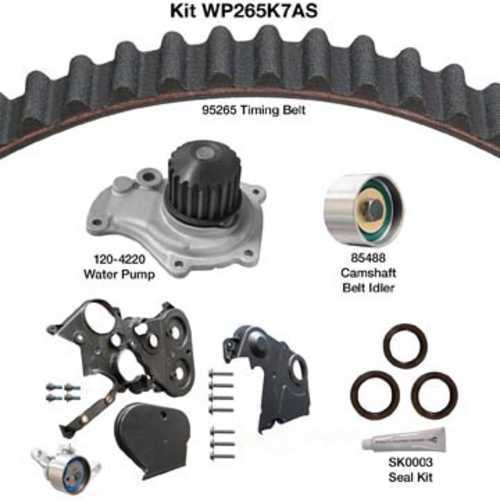 DAYCO PRODUCTS LLC - Engine Timing Belt Kit w/Water Pump & Seals - DAY - wp265k7as