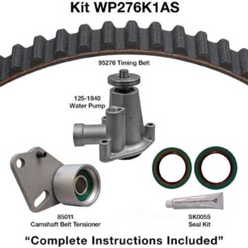 DAYCO PRODUCTS LLC - Engine Timing Belt Kit w/Water Pump & Seals - DAY - wp276k1as