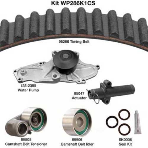 DAYCO PRODUCTS LLC - Engine Timing Belt Kit w/Water Pump & Seals - DAY - wp286k1cs