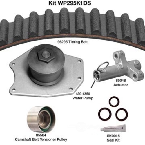 DAYCO PRODUCTS LLC - Engine Timing Belt Kit w/Water Pump & Seals - DAY - wp295k1ds