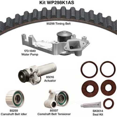 DAYCO PRODUCTS LLC - Engine Timing Belt Kit w/Water Pump & Seals - DAY - wp298k1as