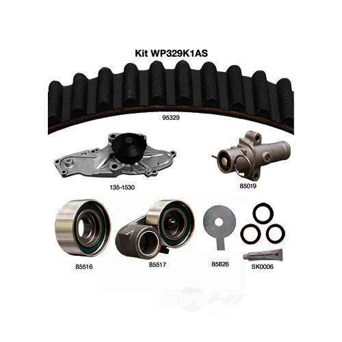DAYCO PRODUCTS LLC - Engine Timing Belt Kit w/Water Pump & Seals - DAY - wp329k1as