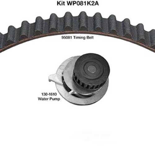 DAYCO PRODUCTS LLC - Engine Timing Belt Kit w/Water Pump - DAY - wp081k2a