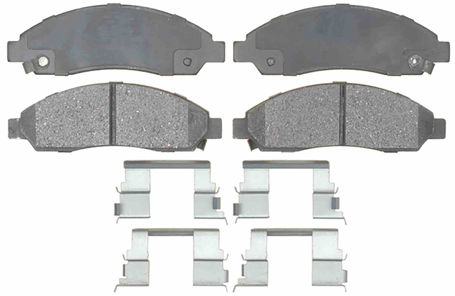 ACDELCO SILVER/ADVANTAGE - Ceramic Disc Brake Pad (Front) - DCD 14D1039CH