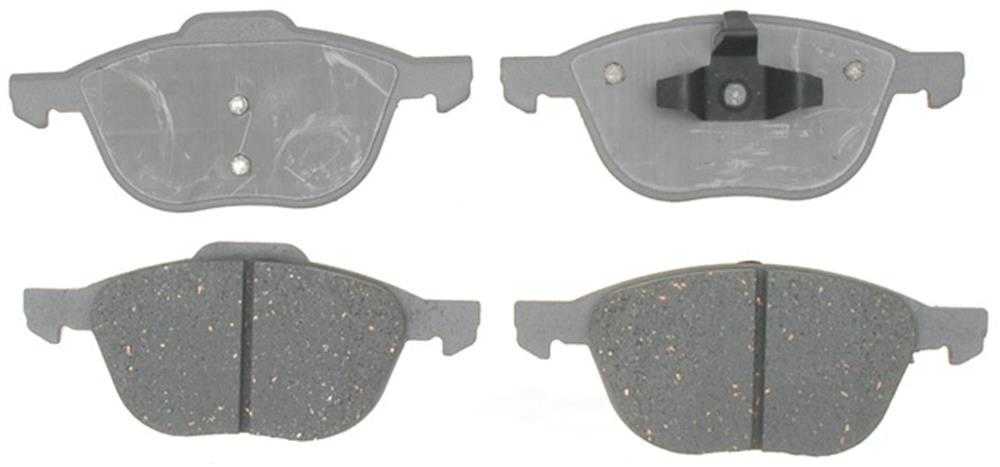 ACDELCO SILVER/ADVANTAGE - Ceramic Disc Brake Pad (Front) - DCD 14D1044C