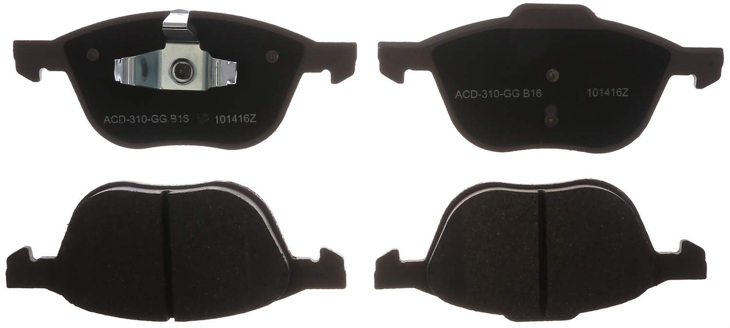 ACDELCO SILVER/ADVANTAGE - Ceramic Disc Brake Pad (Front) - DCD 14D1044CF1