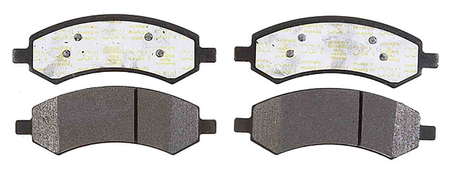 ACDELCO SILVER/ADVANTAGE - Ceramic Disc Brake Pad (Front) - DCD 14D1084CH