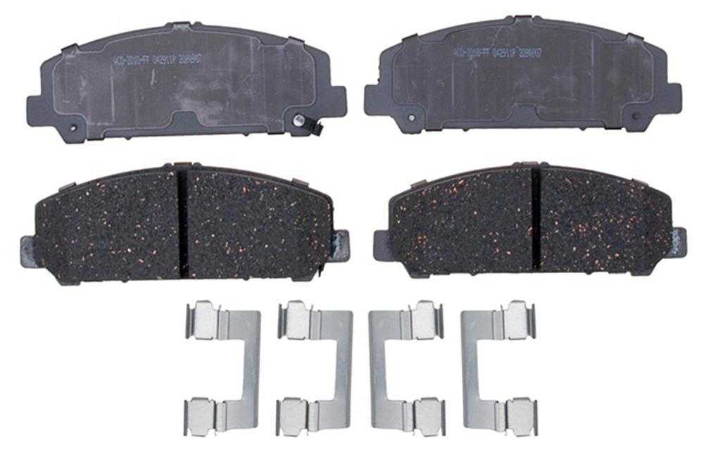 ACDELCO SILVER/ADVANTAGE - Ceramic Disc Brake Pad (Front) - DCD 14D1286CH