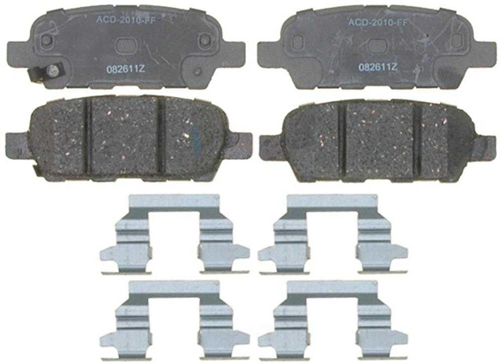 ACDELCO SILVER/ADVANTAGE - Ceramic Disc Brake Pad (Rear) - DCD 14D1288CH