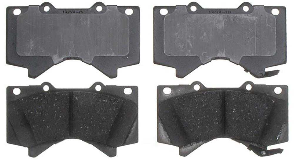 ACDELCO SILVER/ADVANTAGE - Ceramic Disc Brake Pad (Front) - DCD 14D1303CH