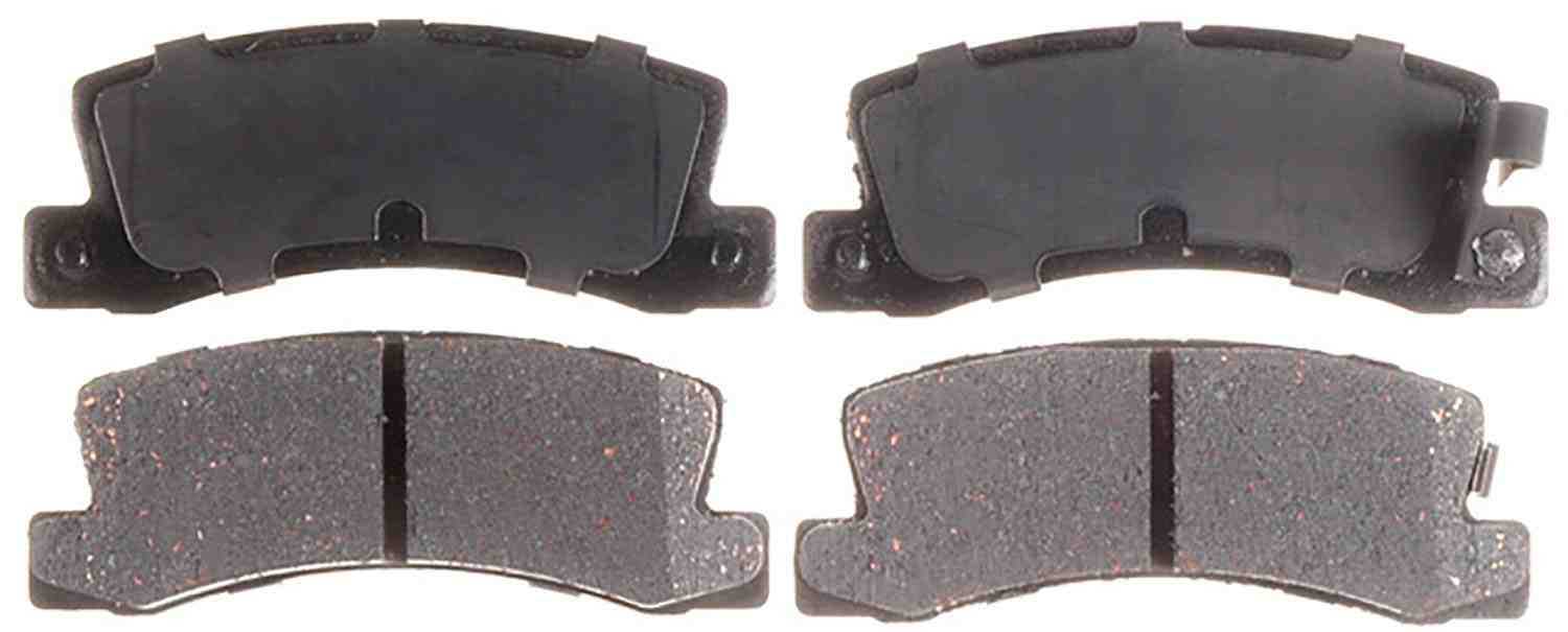 ACDELCO SILVER/ADVANTAGE - Ceramic Disc Brake Pad (Rear) - DCD 14D325CH