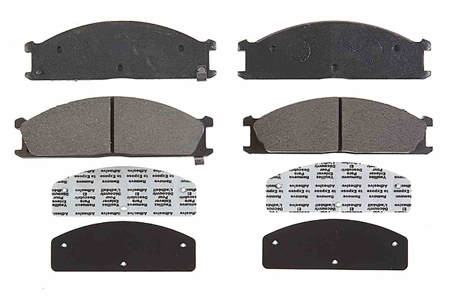 ACDELCO SILVER/ADVANTAGE - Ceramic Disc Brake Pad (Front) - DCD 14D333CH