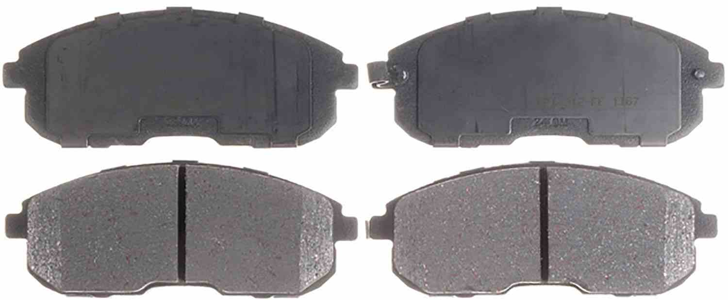 ACDELCO SILVER/ADVANTAGE - Ceramic Disc Brake Pad (Front) - DCD 14D653CH