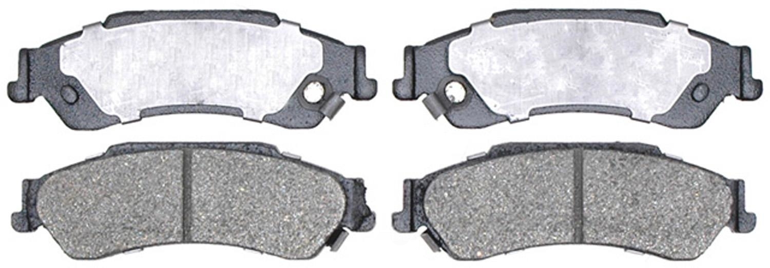 ACDELCO SILVER/ADVANTAGE - Ceramic Disc Brake Pad (Rear) - DCD 14D729CH