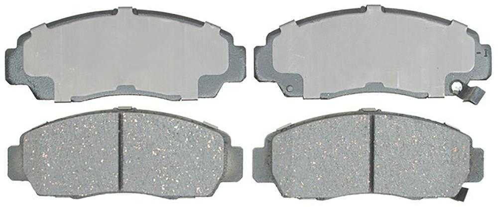 ACDELCO SILVER/ADVANTAGE - Ceramic Disc Brake Pad (Front) - DCD 14D787CH