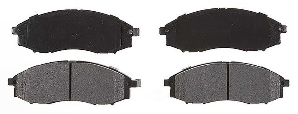 ACDELCO SILVER/ADVANTAGE - Ceramic Disc Brake Pad (Front) - DCD 14D830CH