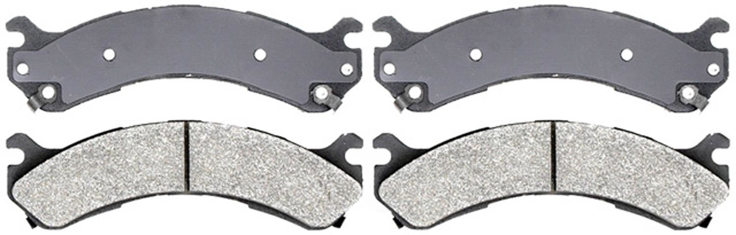 ACDELCO SILVER/ADVANTAGE - Ceramic Disc Brake Pad (Rear) - DCD 14D909CH