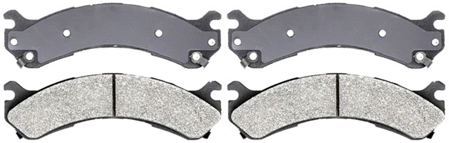 ACDELCO SILVER/ADVANTAGE - Ceramic Disc Brake Pad (Rear) - DCD 14D909CH