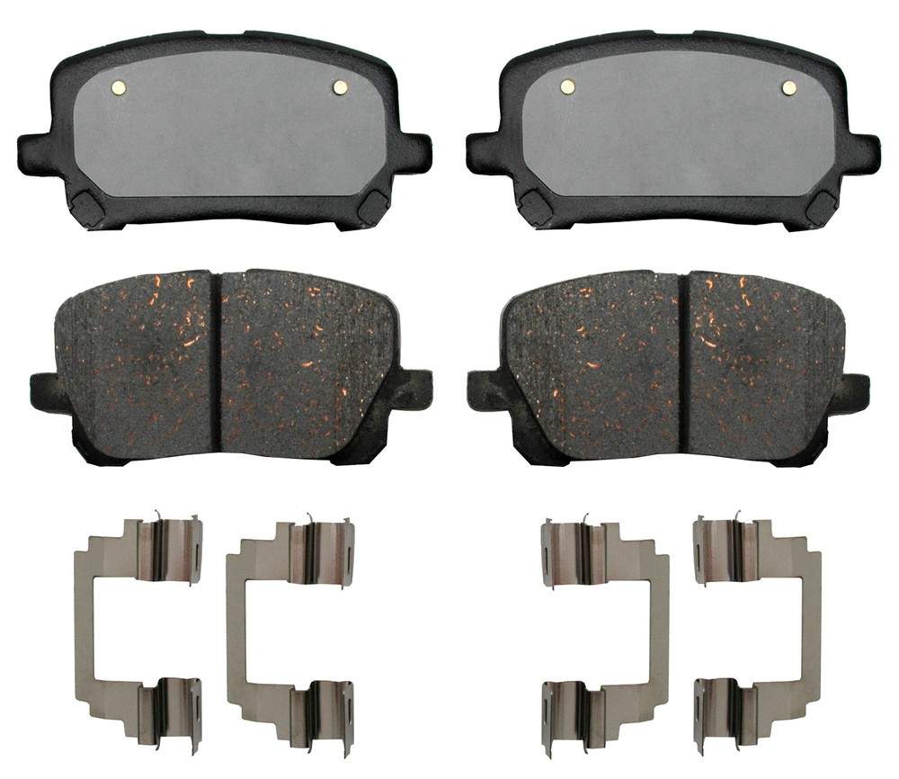ACDELCO SILVER/ADVANTAGE - Ceramic Disc Brake Pad (Front) - DCD 14D923CHF1