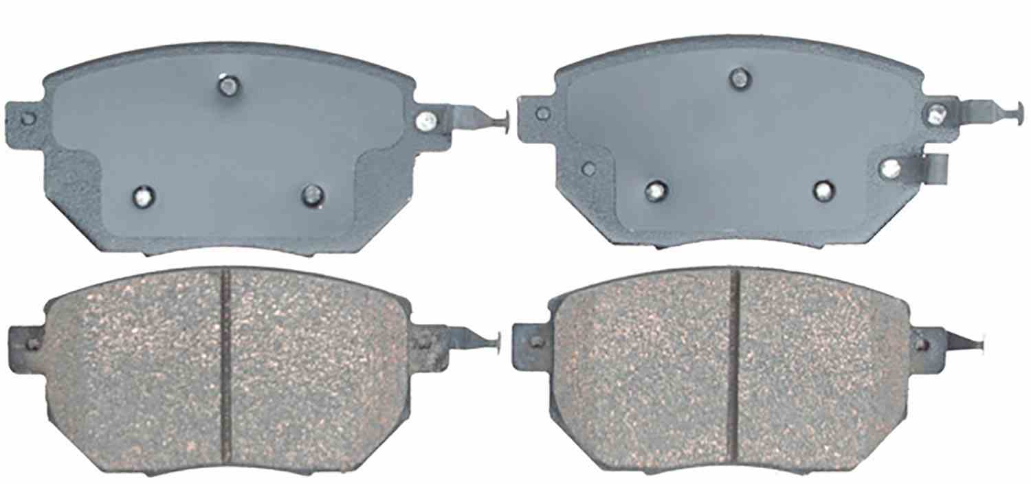 ACDELCO SILVER/ADVANTAGE - Ceramic Disc Brake Pad (Front) - DCD 14D969CH