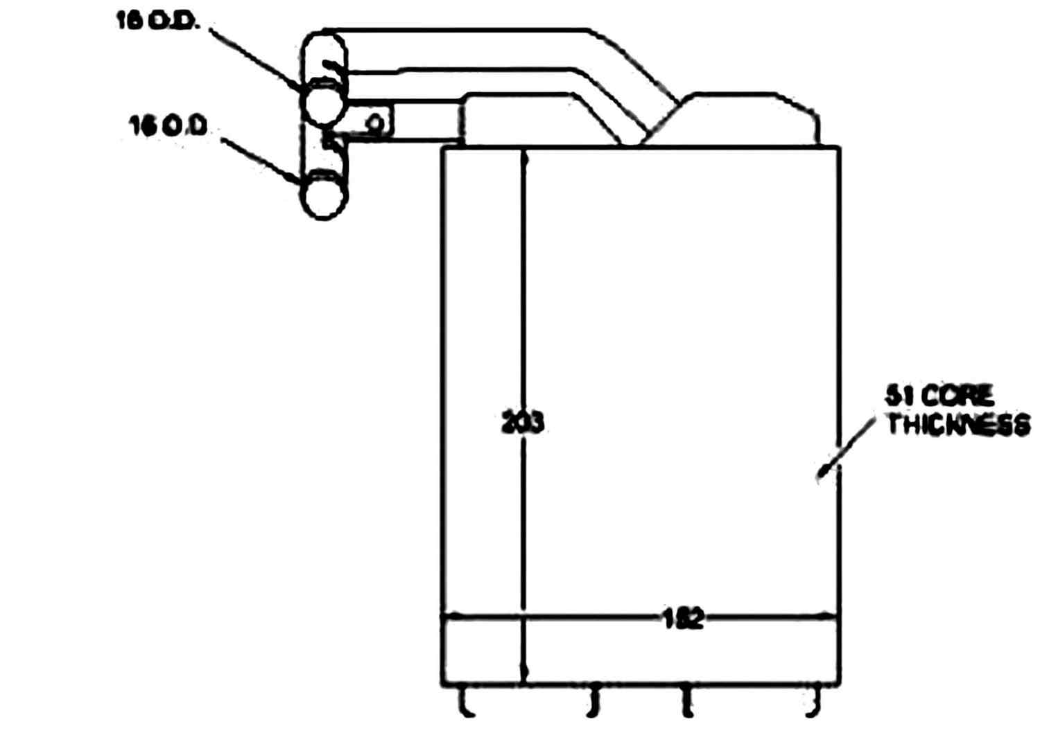 ACDELCO GOLD/PROFESSIONAL - HVAC Heater Core - DCC - 15-62586