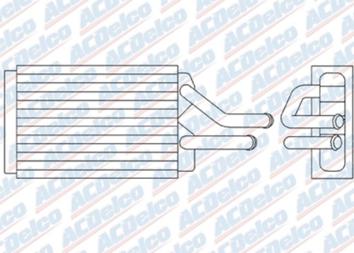 ACDELCO GM ORIGINAL EQUIPMENT - HVAC Heater Core - DCB - 15-63334