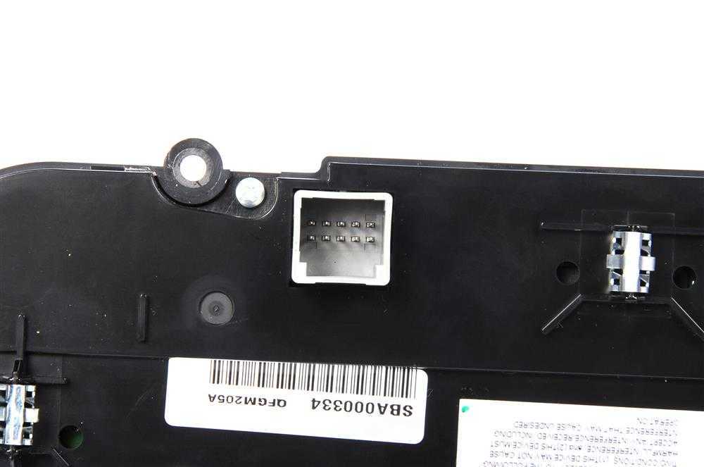 ACDELCO GM ORIGINAL EQUIPMENT - HVAC Control Panel - DCB - 15-74369