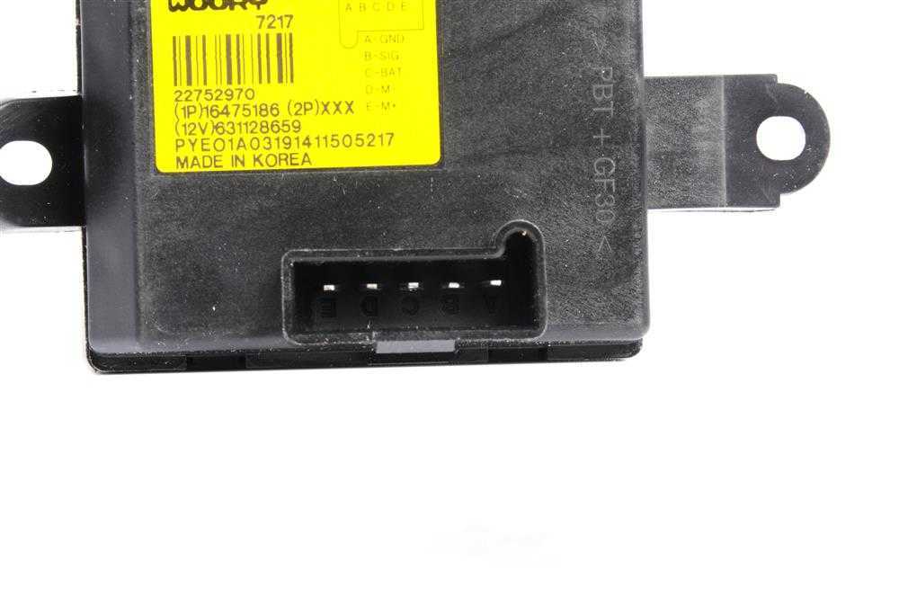 GM GENUINE PARTS - HVAC Blower Motor Resistor - GMP 15-81820