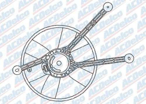 ACDELCO GM ORIGINAL EQUIPMENT - Engine Cooling Fan - DCB - 15-8717