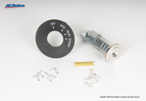 ACDELCO GM ORIGINAL EQUIPMENT - Ignition Lock Cylinder Set - DCB 15895600