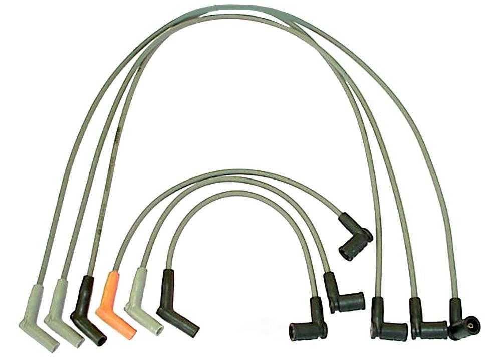 ACDELCO GOLD/PROFESSIONAL - Spark Plug Wire Set - DCC - 16-836u