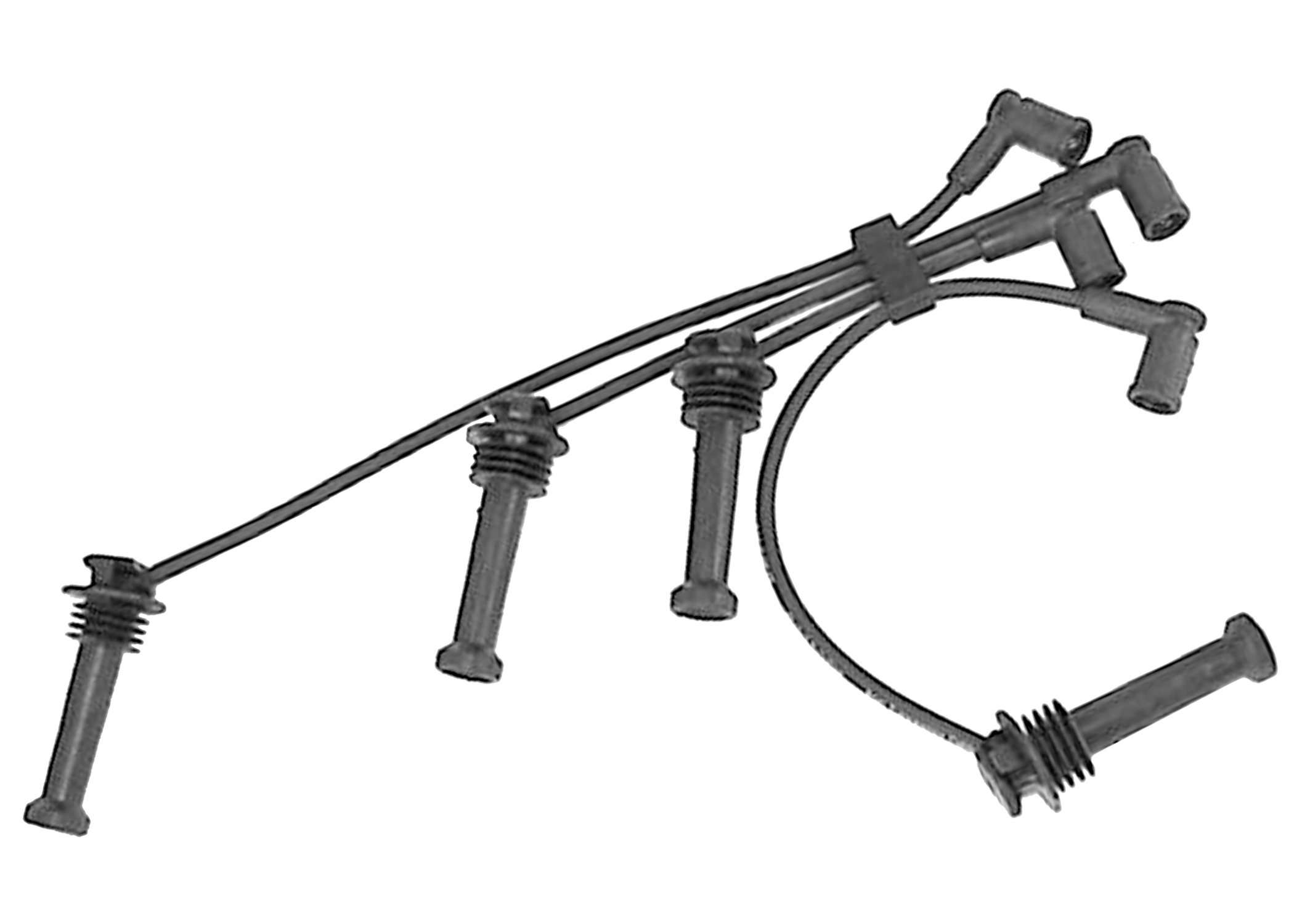 ACDELCO GOLD/PROFESSIONAL - Spark Plug Wire Set - DCC - 16-844e