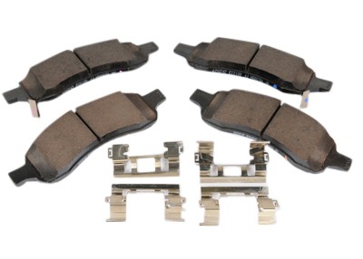 GM GENUINE PARTS - Disc Brake Pad Set (Front) - GMP 171-1067