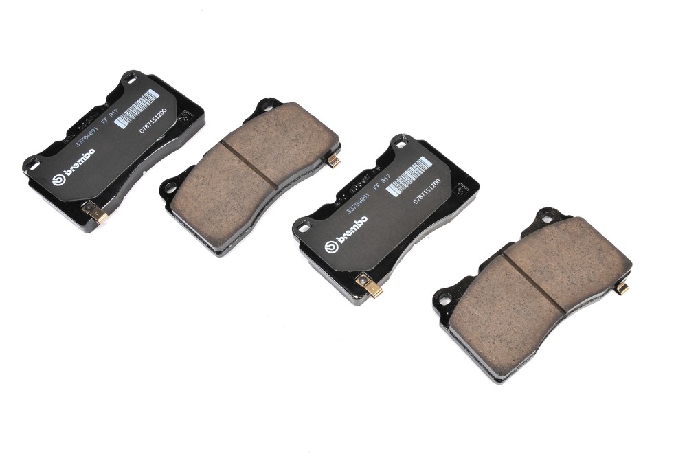 GM GENUINE PARTS - Disc Brake Pad Set (Front) - GMP 171-1207