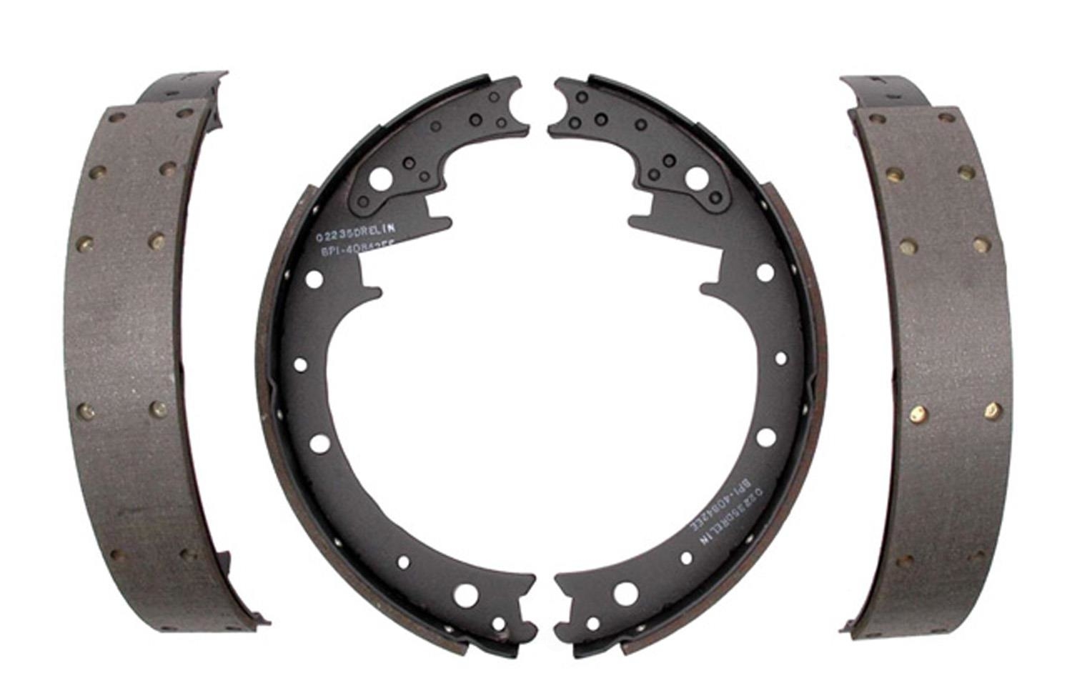 ACDELCO GOLD/PROFESSIONAL BRAKES - Riveted Drum Brake Shoe - ADU - 1733r