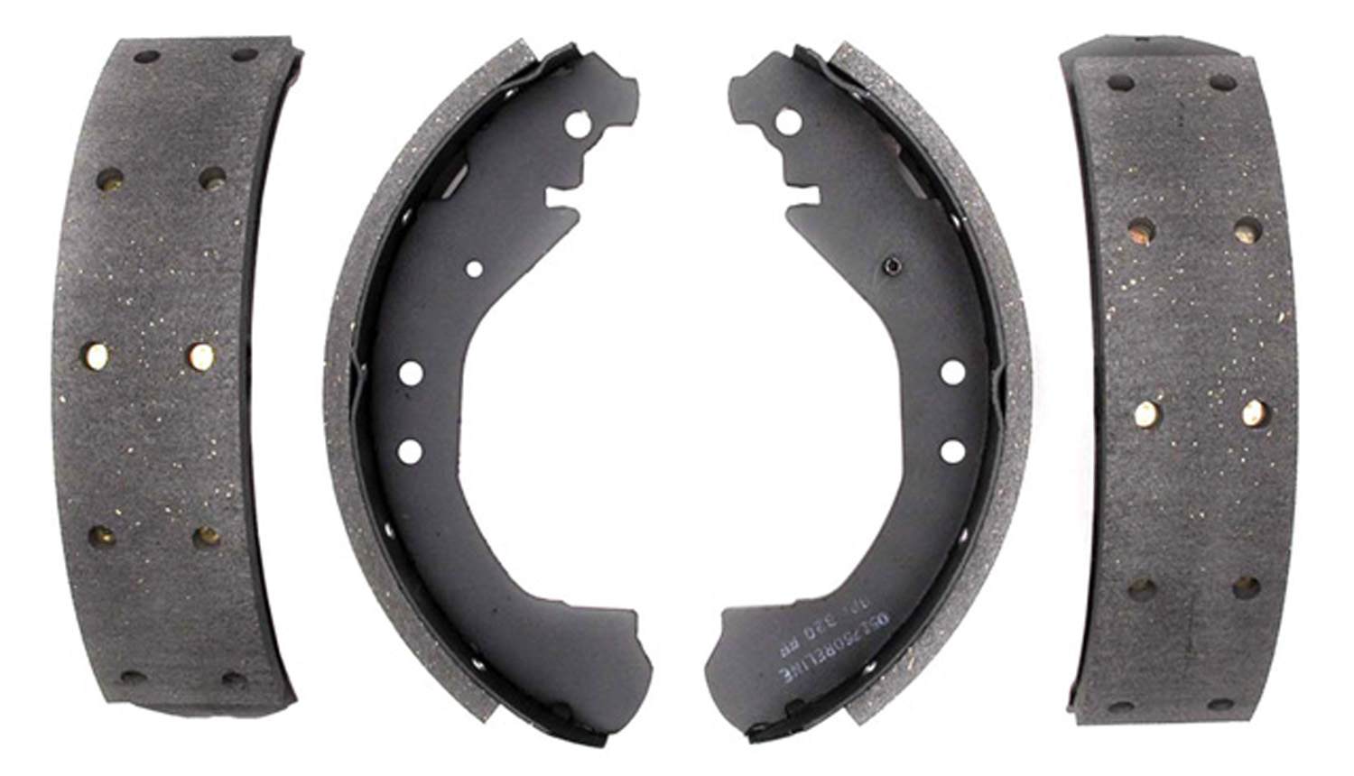 ACDELCO GOLD/PROFESSIONAL BRAKES - Riveted Drum Brake Shoe (Rear) - ADU 17675R