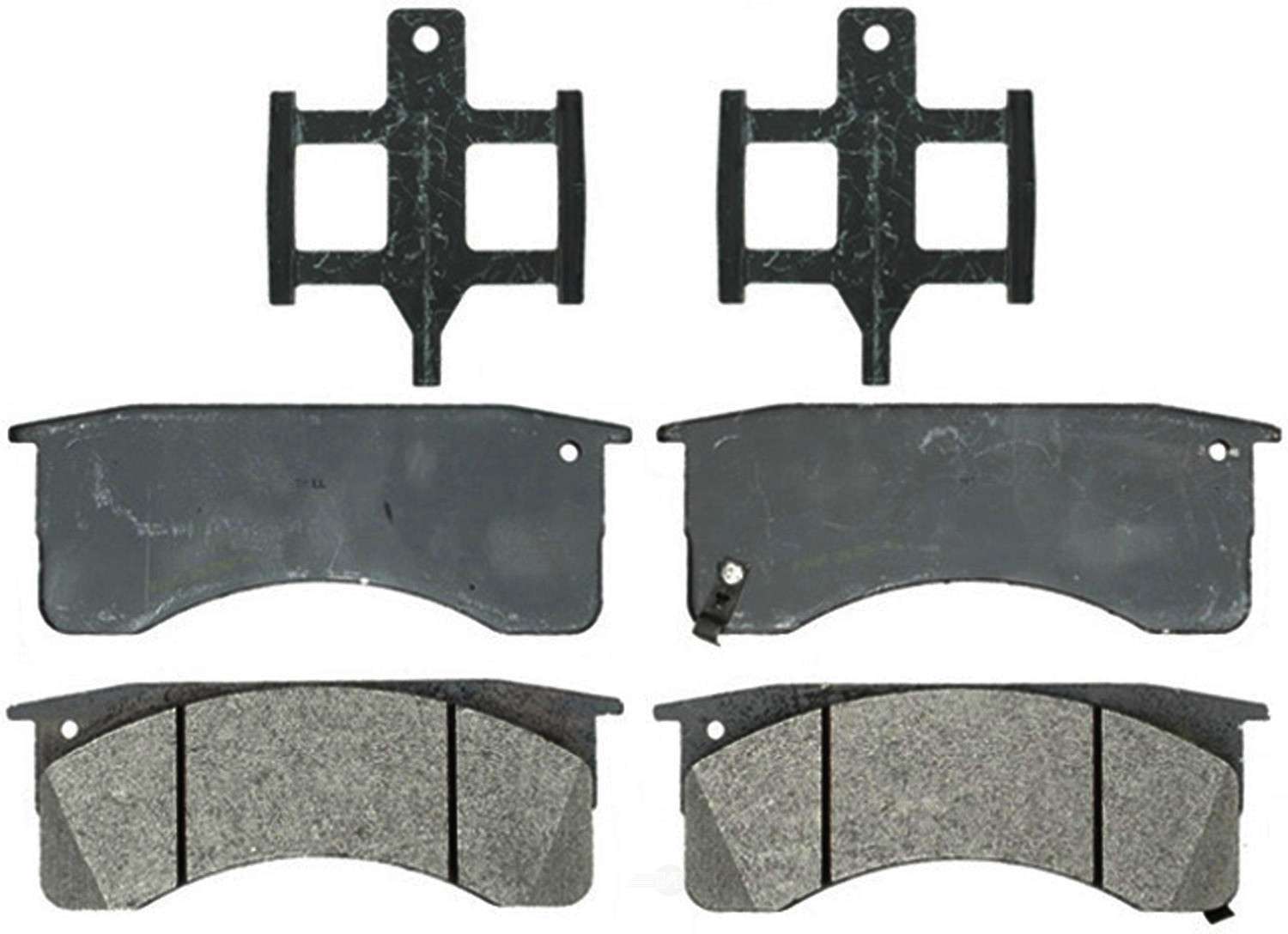 ACDELCO GOLD/PROFESSIONAL BRAKES - Performance, Semi-Metallic - ADU - 17d1032mx