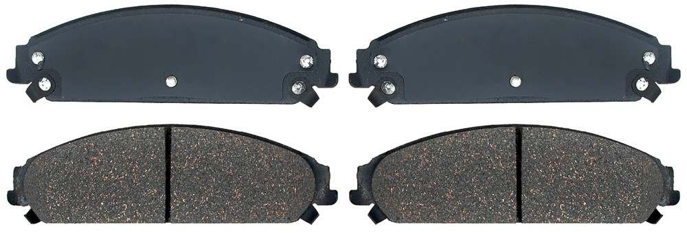 ACDELCO GOLD/PROFESSIONAL BRAKES - Enhanced Performance Police, Semi-Metallic - ADU - 17d1058mhpvf1