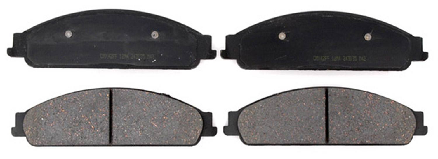 ACDELCO GOLD/PROFESSIONAL BRAKES - Ceramic Disc Brake Pad - ADU - 17d1070ch