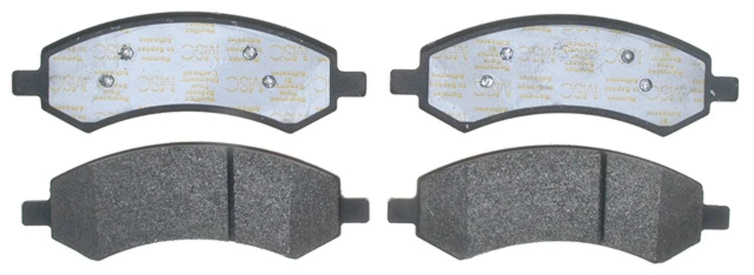 ACDELCO GOLD/PROFESSIONAL BRAKES - Semi-Metallic - ADU - 17d1084m
