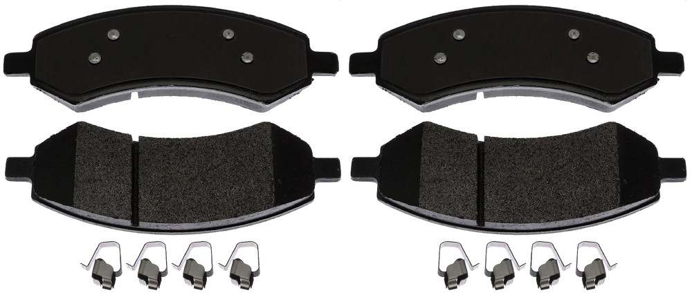 ACDELCO GOLD/PROFESSIONAL BRAKES - Fleet, Semi-Metallic - ADU - 17d1084mhsv