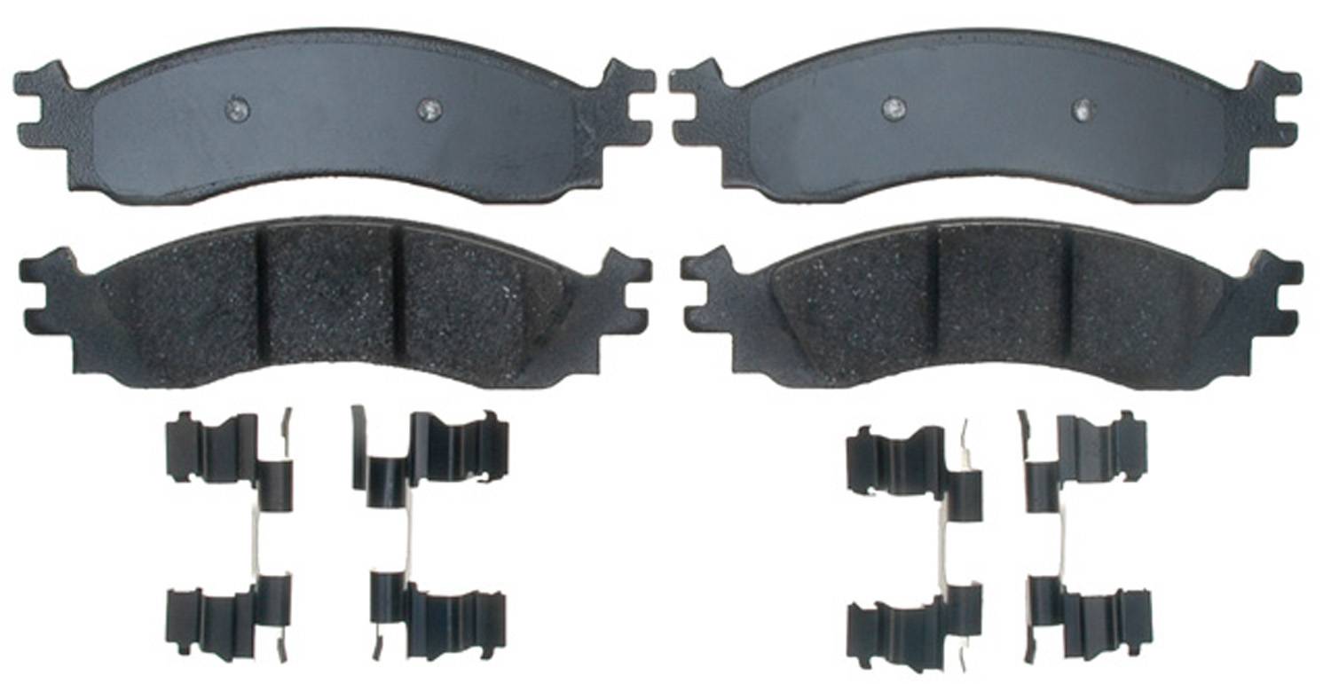 ACDELCO GOLD/PROFESSIONAL BRAKES - Ceramic Disc Brake Pad - ADU - 17d1158ch