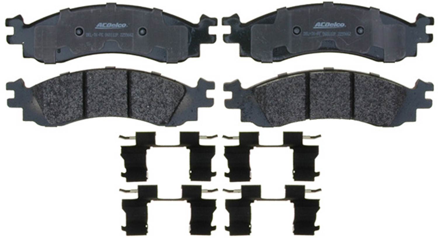 ACDELCO GOLD/PROFESSIONAL BRAKES - Enhanced Performance Police, Semi-Metallic - ADU - 17d1158mhpv