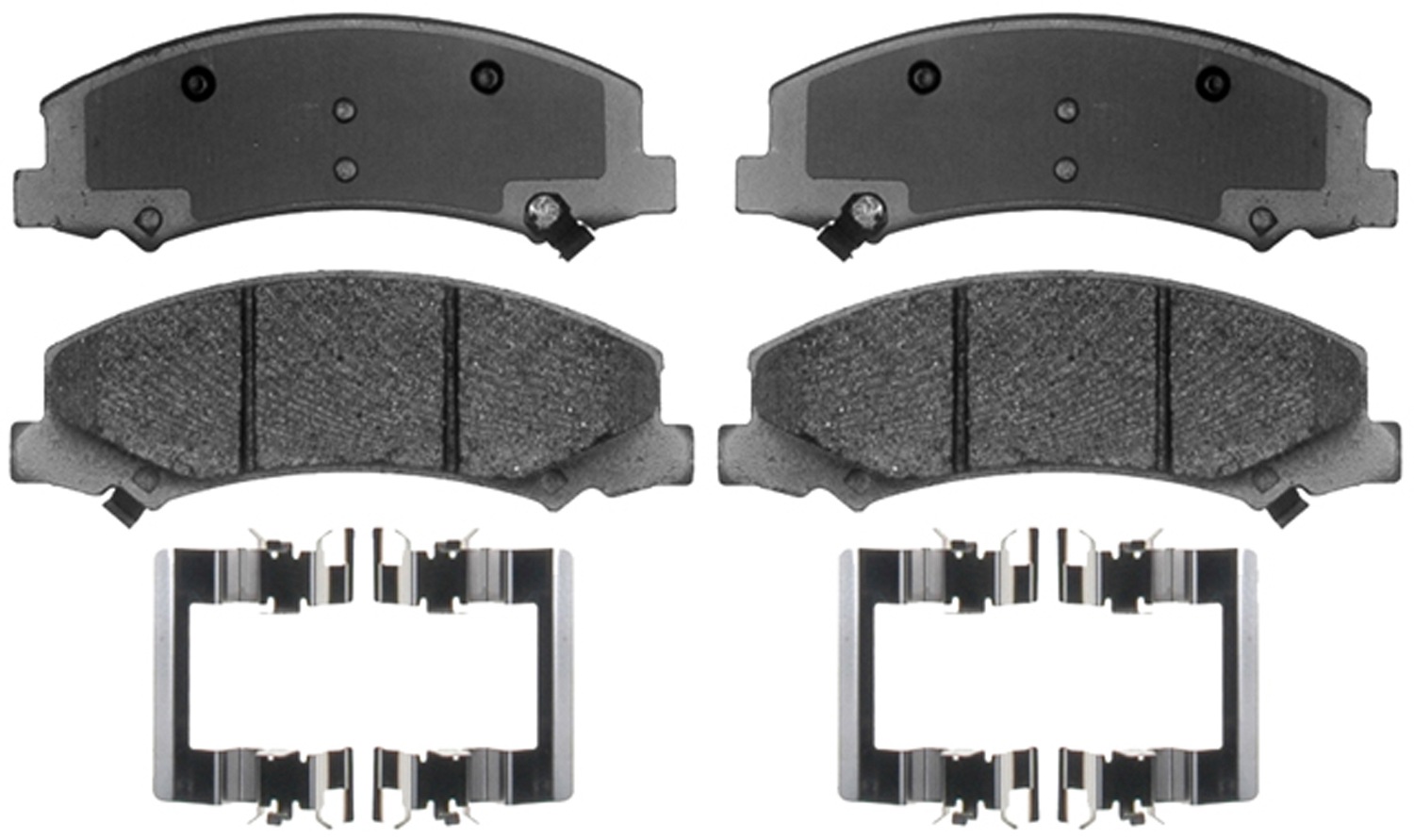 ACDELCO SPECIALTY - Police Semi-Metallic Disc Brake Pad - DCE - 17d1159mhpv