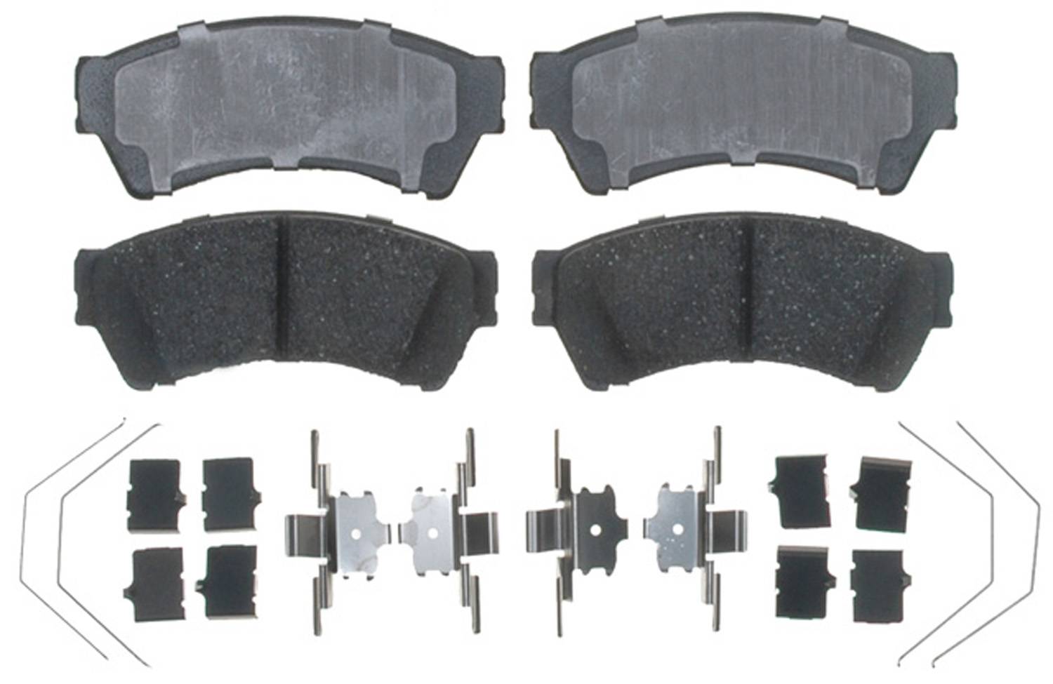ACDELCO GOLD/PROFESSIONAL BRAKES - Ceramic Disc Brake Pad - ADU - 17d1164ch